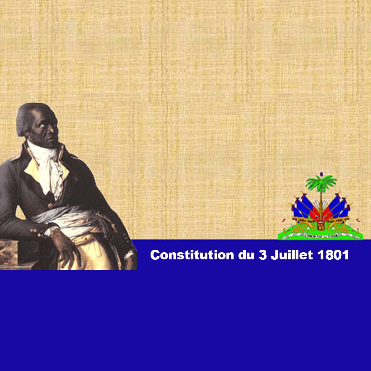 Le voyage de la Constitution de 1801.